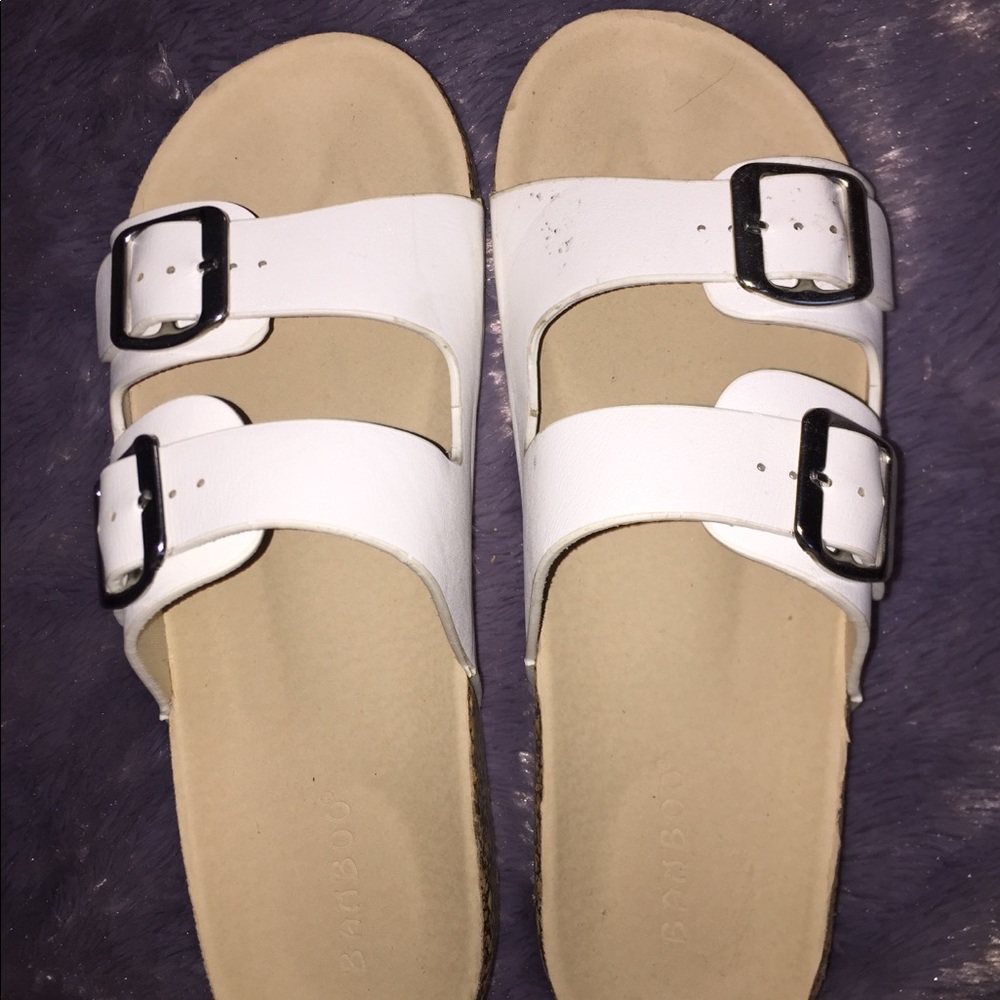 White Sandals